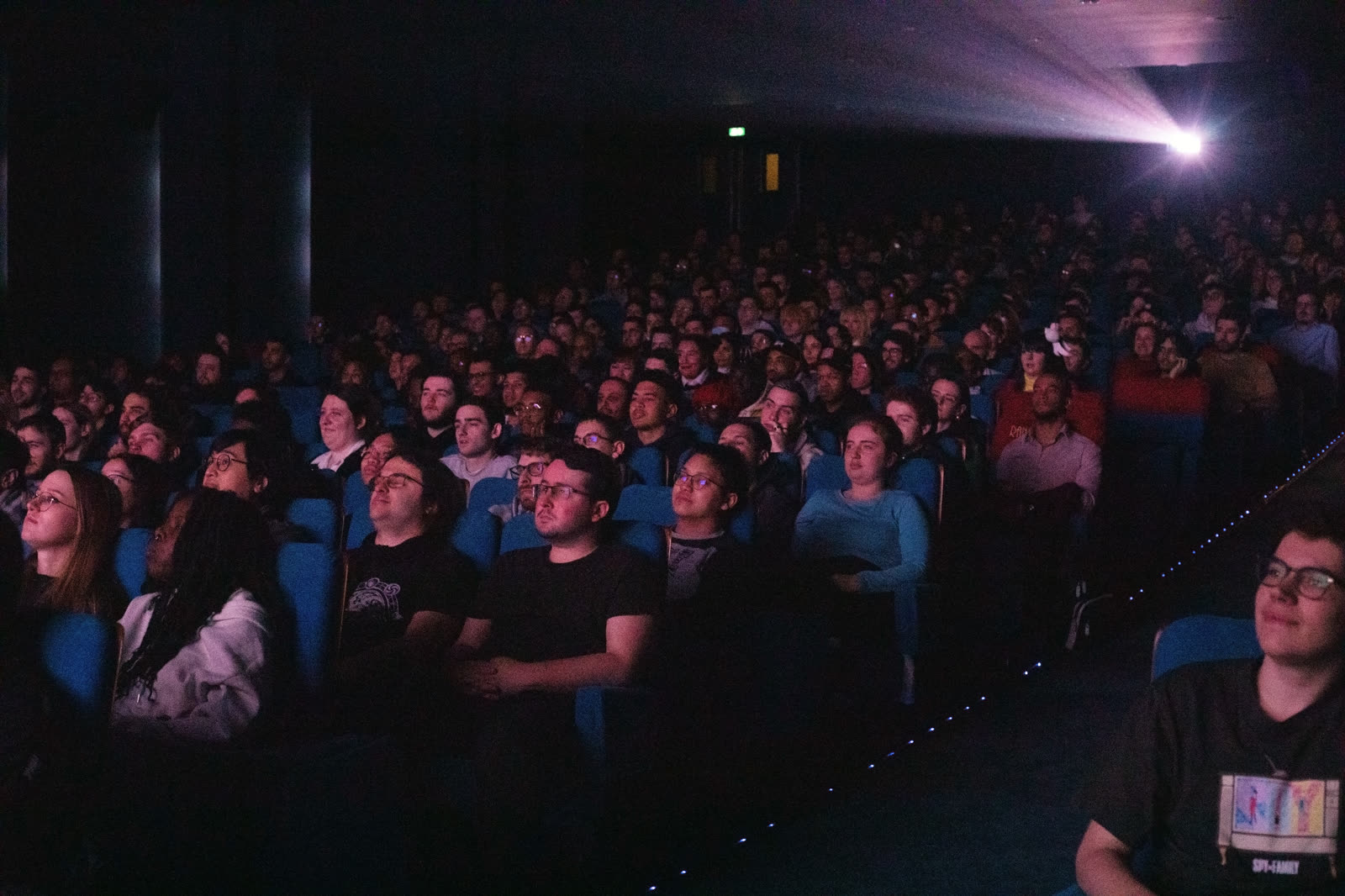 A full house during the screening